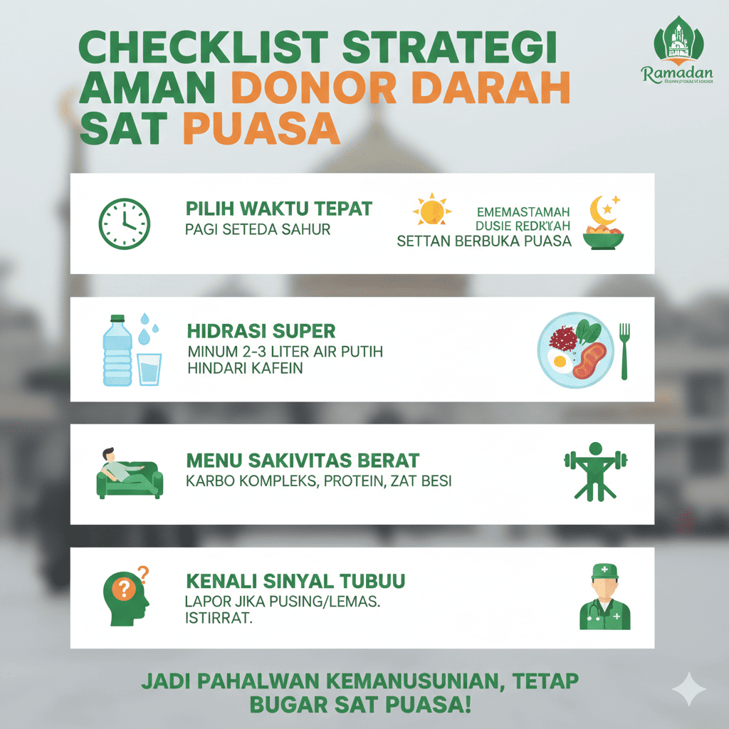 Donor saat Puasa, Amankah?