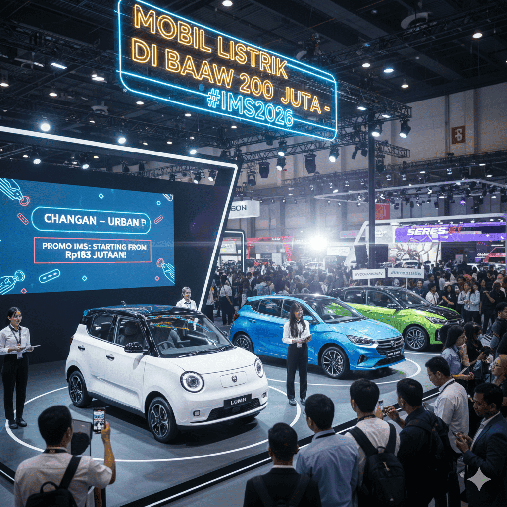 MOBIL LISTRIK DI BAWAH 200 JUTA? IIMS 2026 JADI BUKTINYA!