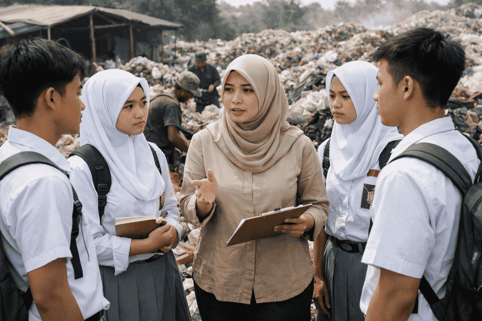 Ajarkan Gaya Hidup Berkelanjutan, SMA N 1 Bantarbolang Sulap Sampah Plastik Jadi Karya Inovatif"
