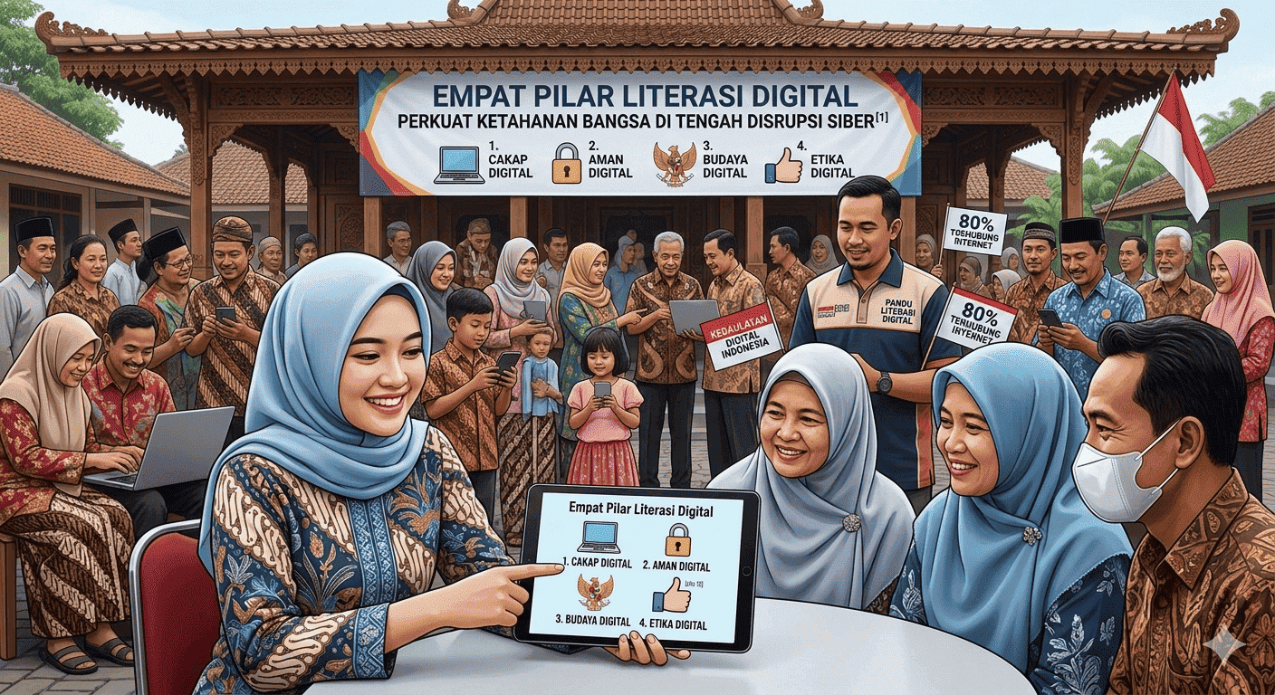 Indonesia Darurat Judi Online & Hoaks: Benarkah 4 Pilar Ini Jadi Kunci Kedaulatan Digital Kita